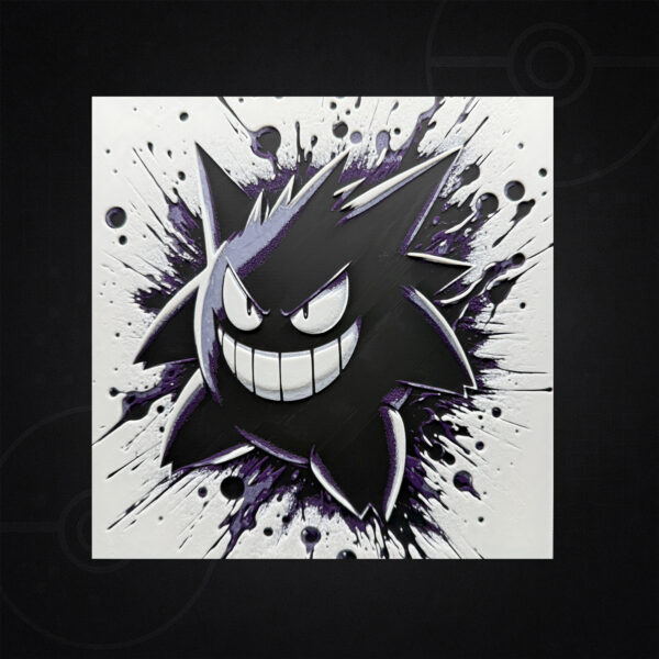 Graffiti Gengar Hueforge